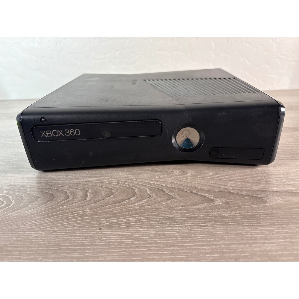Microsoft XBox 360 S Console Model 1439- Blk- Tested Working Condition- NO CORDS